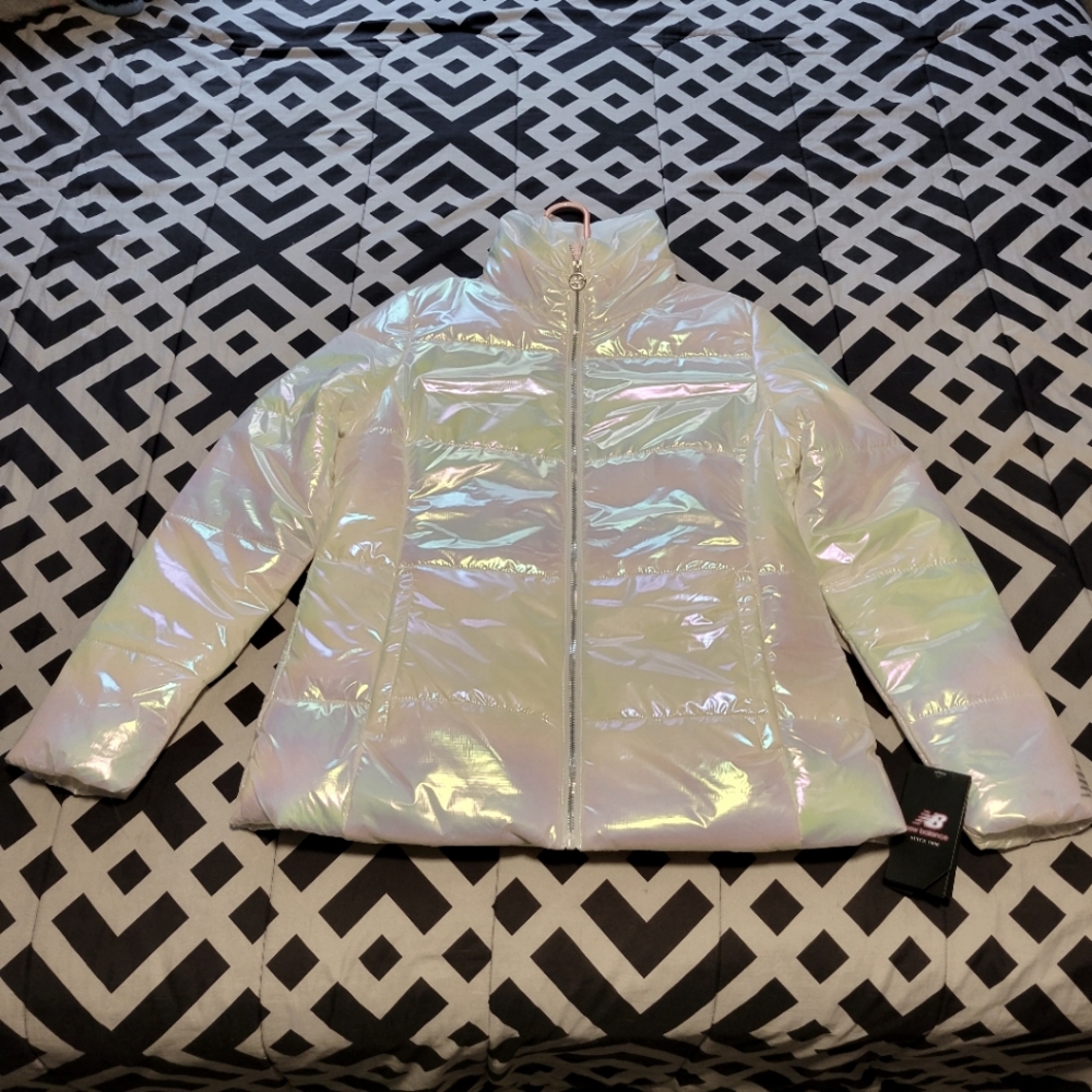 (L) Iridescent NewBalance Jacket